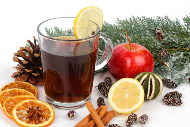 istock christmas tea or mulled wine - isolated on white background 1062488222