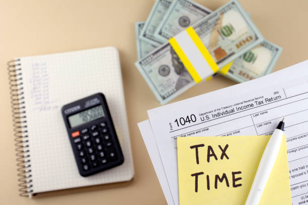 istock USA IRS tax form 1040. 1062490134