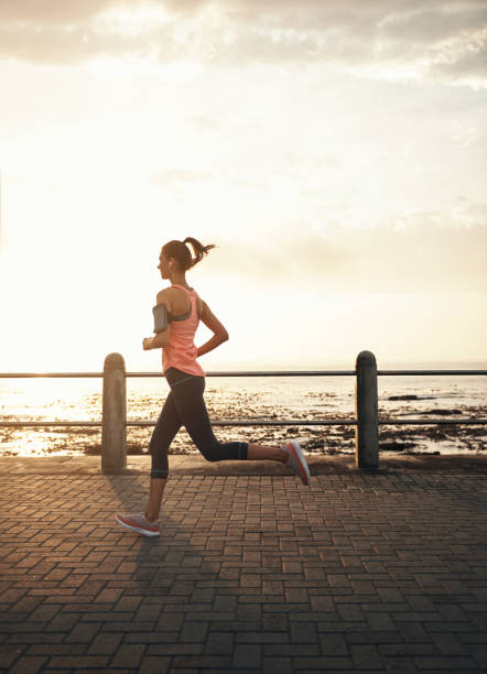 istock The perfect spot for a sunset run 1062493108
