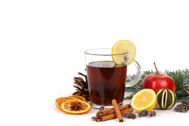 istock christmas tea or mulled wine - isolated on white background 1062494382
