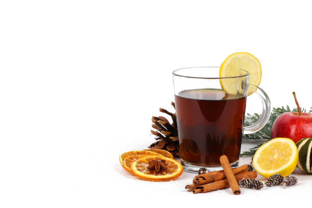 istock christmas tea or mulled wine - isolated on white background 1062497170