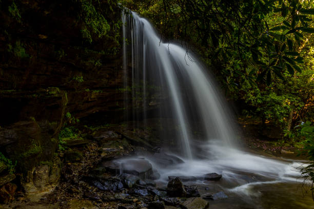 istock School House Falls, Western North Carolina 1062497954