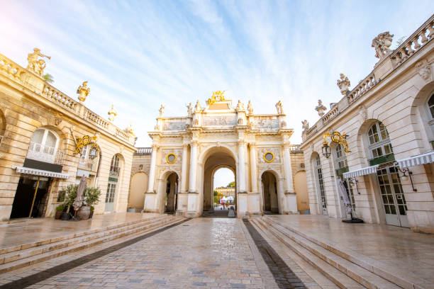 istock Central square in Nancy old town, France 1062510598