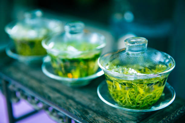 Green tea in cup
