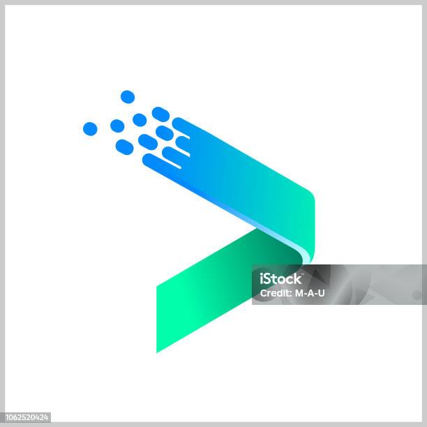 Vettore Logo Freccia - Immagini vettoriali stock e altre immagini di Logo - Logo, Segno di freccia, Tecnologia
