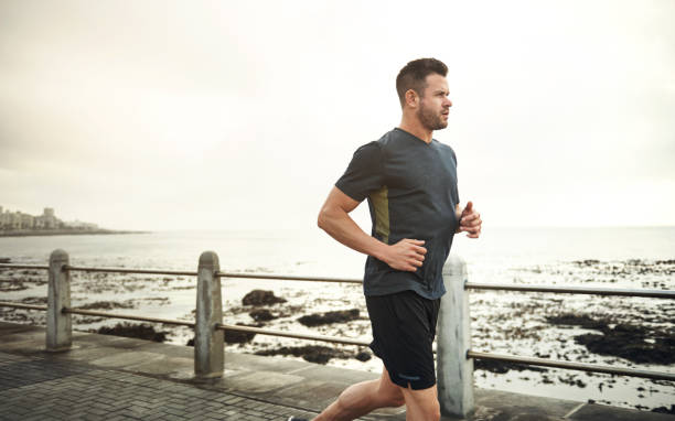 istock Going for a run on the promenade 1062527528