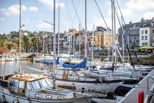 istock Harbour in Honfleur town, France 1062528716