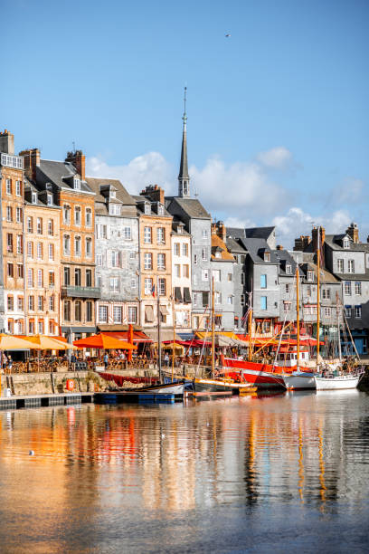 istock Waterfront in Honfleur town, France 1062530594