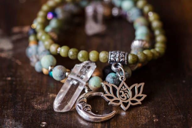 istock Three mineral stone bracelet 1062535550