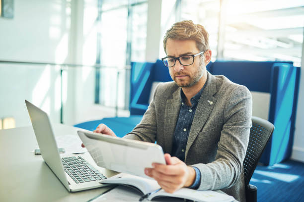 istock Connected to the business world 1062542772
