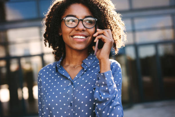istock Businesswoman making a phone call outside 1062543312