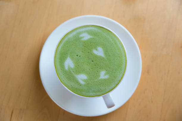 istock Directly Above Shot Of Matcha Tea On Table 1062557438