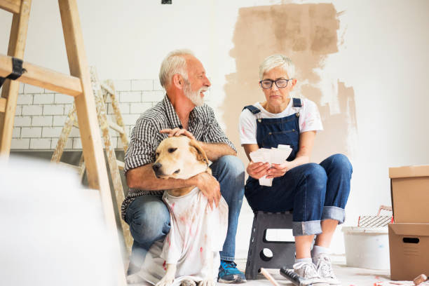 istock Couple remodeling their home 1062558604