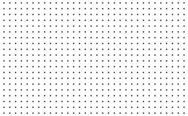 Dots background pattern Pattern background of dots in black color, vector graphic artwork design element polka dots stock illustrations