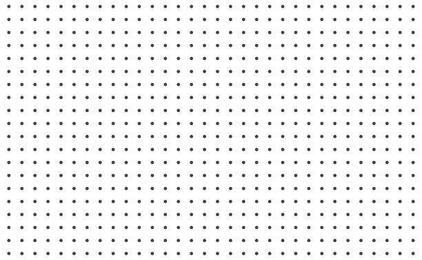 Dots background pattern Pattern background of dots in black color, vector graphic artwork design element polka dot stock illustrations
