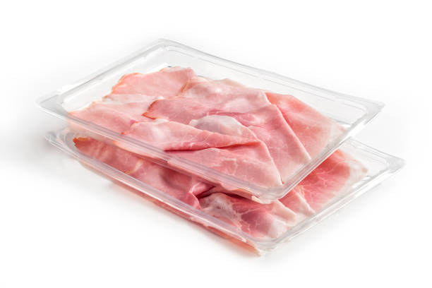 istock Tray Packaged of Presliced Baked Ham 1062576292