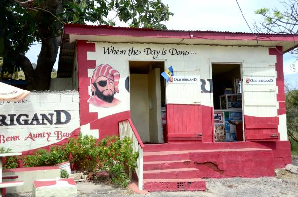 A small, tidy rum shop in Greenland, St. Andrew, Barbados, presided over by Lucy, who is the World Champion boxer's aunt.