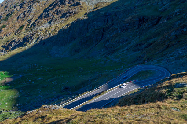 istock Amazing road in the Carpathian Mountain ,Transfagarasan 1062587370