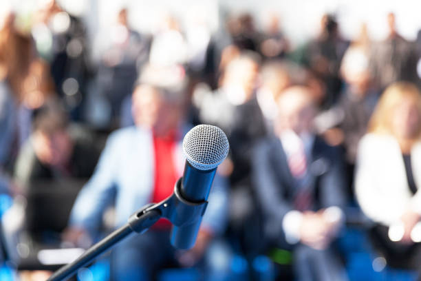istock Business presentation or corporate conference 1062591518