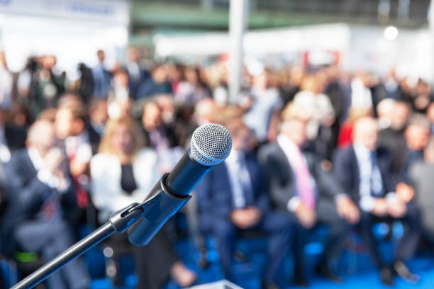 istock Business presentation or corporate conference 1062596060