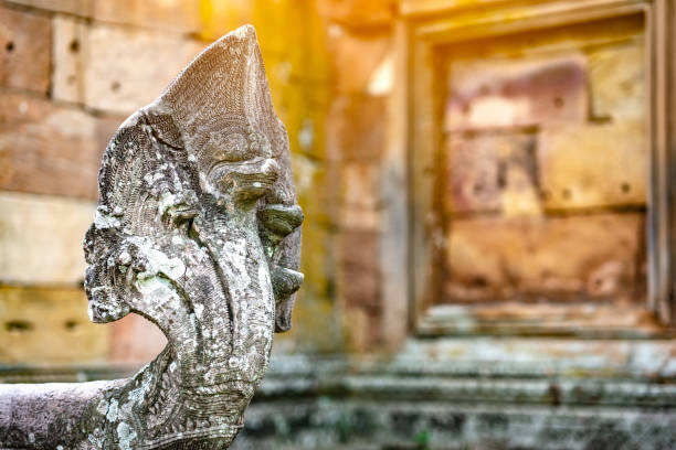 Ancient building Phasat khoa hanom rung in Thailand