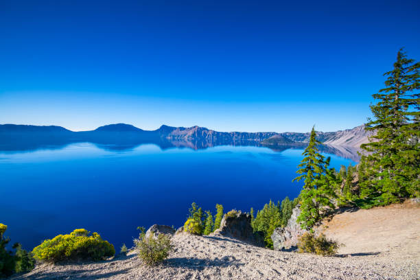 istock Crater Lake National Park at Sunrise 1062598548