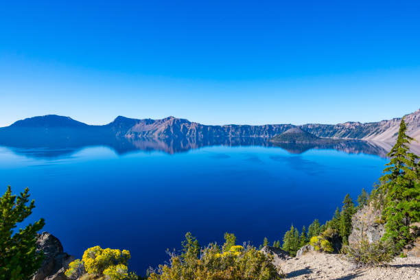 istock Crater Lake National Park at Sunrise 1062598632
