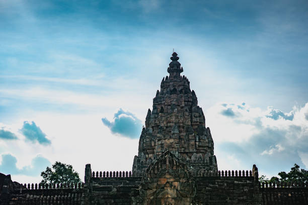 Ancient building Phasat khoa hanom rung in Thailand