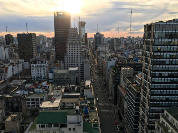 istock Aerial view of downtown Buenos Aires 1062601034