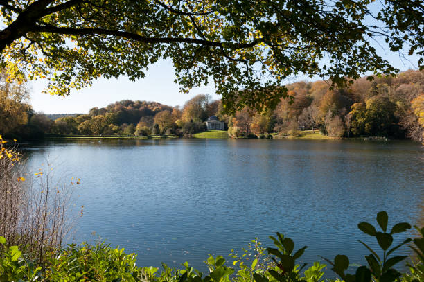 istock Stourhead Lake in Autumn, Wiltshire, UK 1062601122