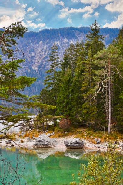istock Eibsee - Lake in Bavaria 1062601686