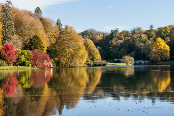 istock Stourhead Lake in Autumn, Wiltshire, UK 1062602044