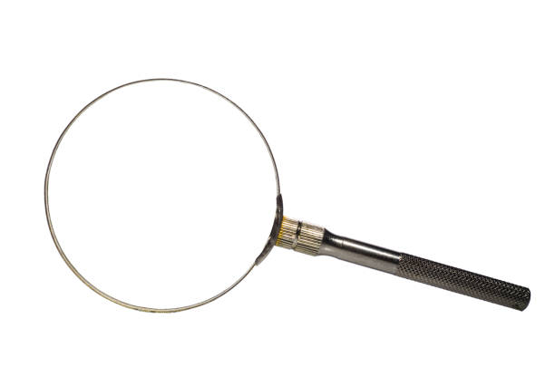 istock Magnifying glass, magnifying glass, isolated on white background 1062605460