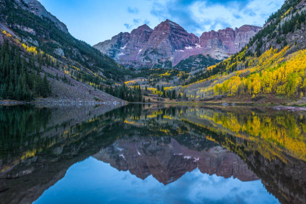 istock Maroon Bells Mountain Scene in Colorado 1062605476