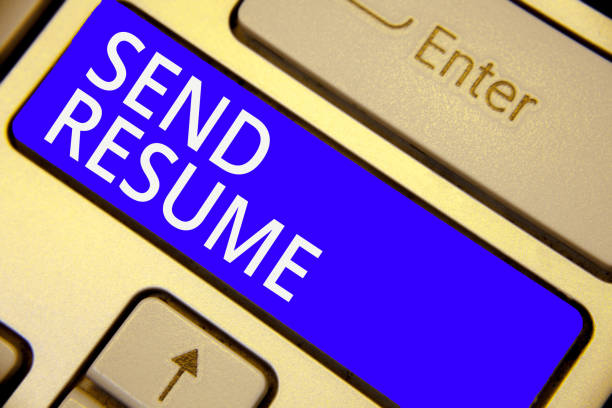istock Word writing text Send Resume. Business concept for brief account persons education qualifications and occupations Keyboard blue key Intention create computer computing reflection document. 1062607106