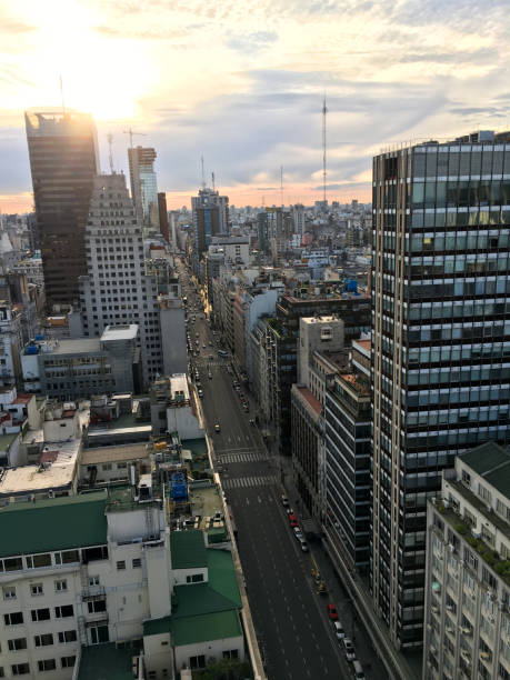 istock Aerial view of downtown Buenos Aires 1062610206