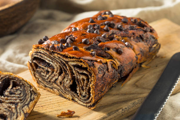 istock Sweet Homemade Chocolate Babka Bread 1062624686