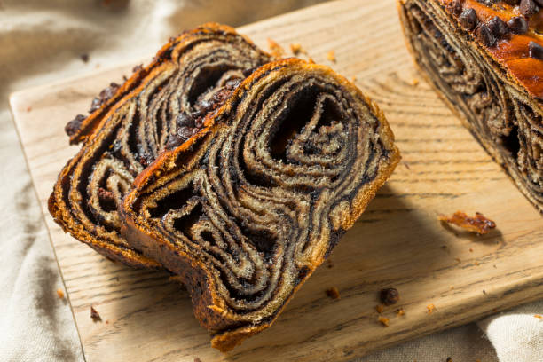 istock Sweet Homemade Chocolate Babka Bread 1062637882