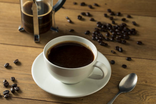 istock Warm Homemade French Press Coffee 1062645164