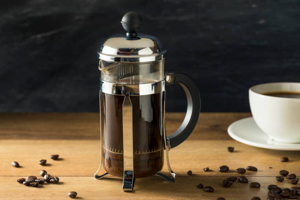 istock Warm Homemade French Press Coffee 1062647724