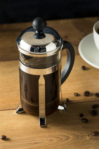 istock Warm Homemade French Press Coffee 1062647772