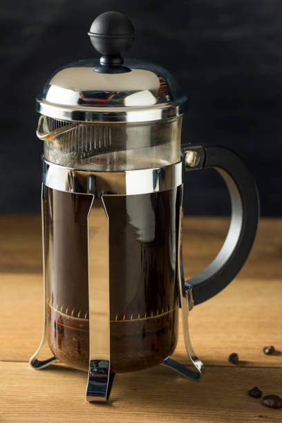 istock Warm Homemade French Press Coffee 1062654590