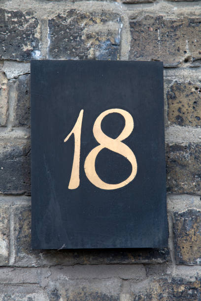 istock Eighteen Street Sign 1062666248