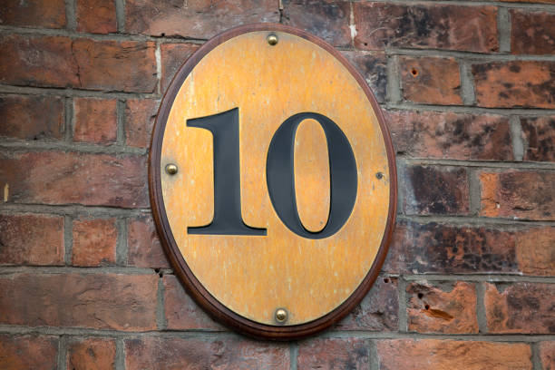 istock Ten Street Sign 1062666274