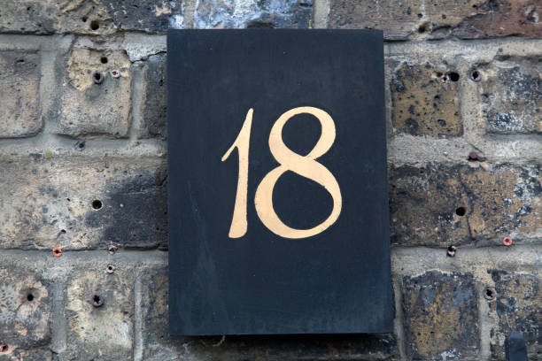 istock Eighteen Street Sign 1062666282