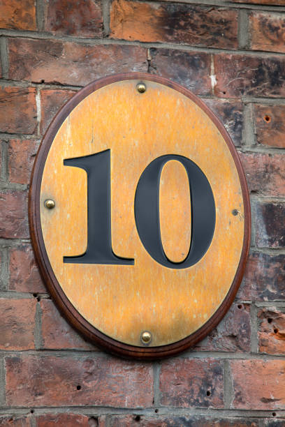 istock Ten Street Sign 1062666292