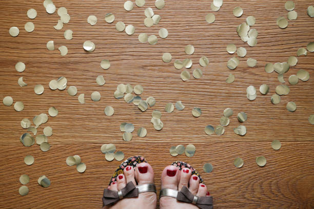Party Floor and Party Shoes, festive Decoration
