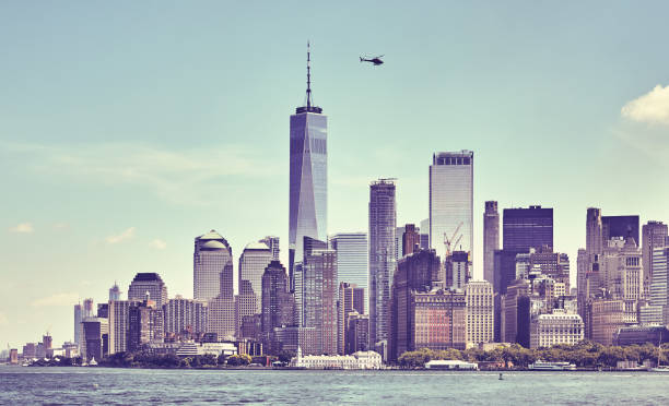 istock Downtown New York skyline, USA. 1062677148