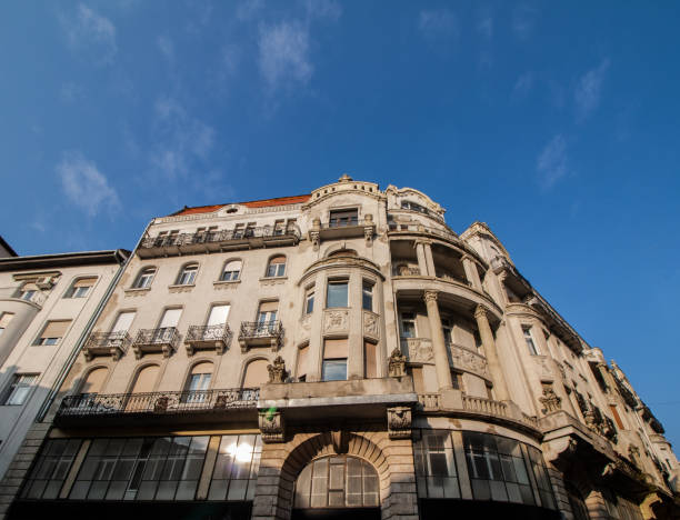 istock Houses in downtown Budapest, Hungary 1062680324
