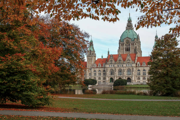 istock town hall of Hannover, Germany 1062690696